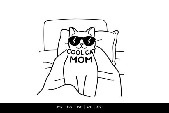 Cool Cat Mom Embroidery Design Review: A Fun and Flattering Choice