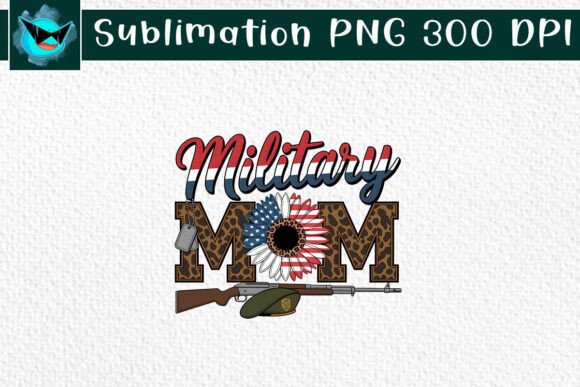 Military Mom Love American Flag SVG: A Vibrant Graphic for Crafts and Design Projects