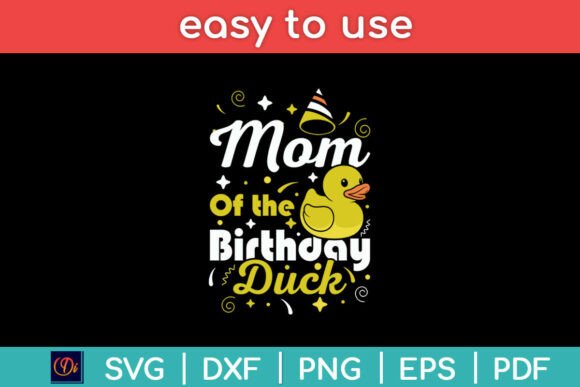 Mom of the Birthday Duck: A Versatile Embroidery Design for Real Projects